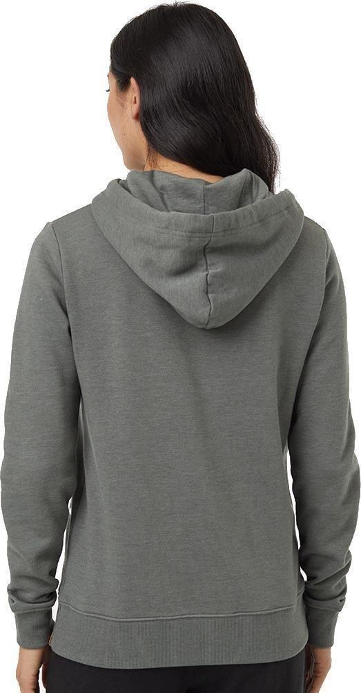 Juniper Hoodie - Womens - mineral heather / white 1