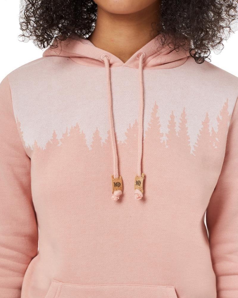 Juniper Hoodie - Womens - misty rose pink heather 1