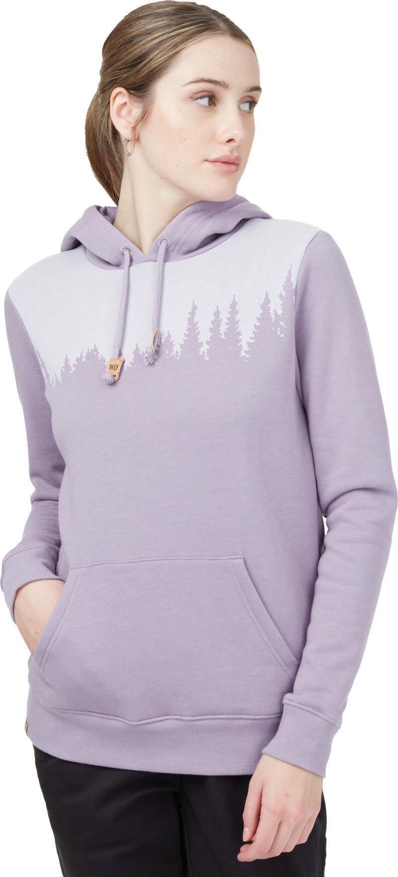 Juniper Hoodie - Womens - purple ash heather 1
