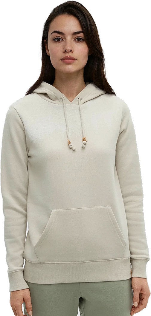 Juniper Hoodie - Womens - sand stone heather / white 1