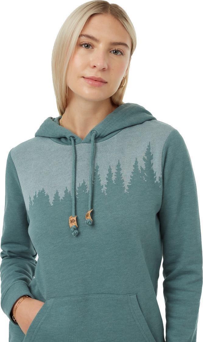 Juniper Hoodie - Womens - silver pine heather / white 1