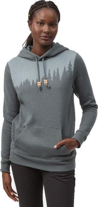Juniper Hoodie - Womens - urban green heather 1