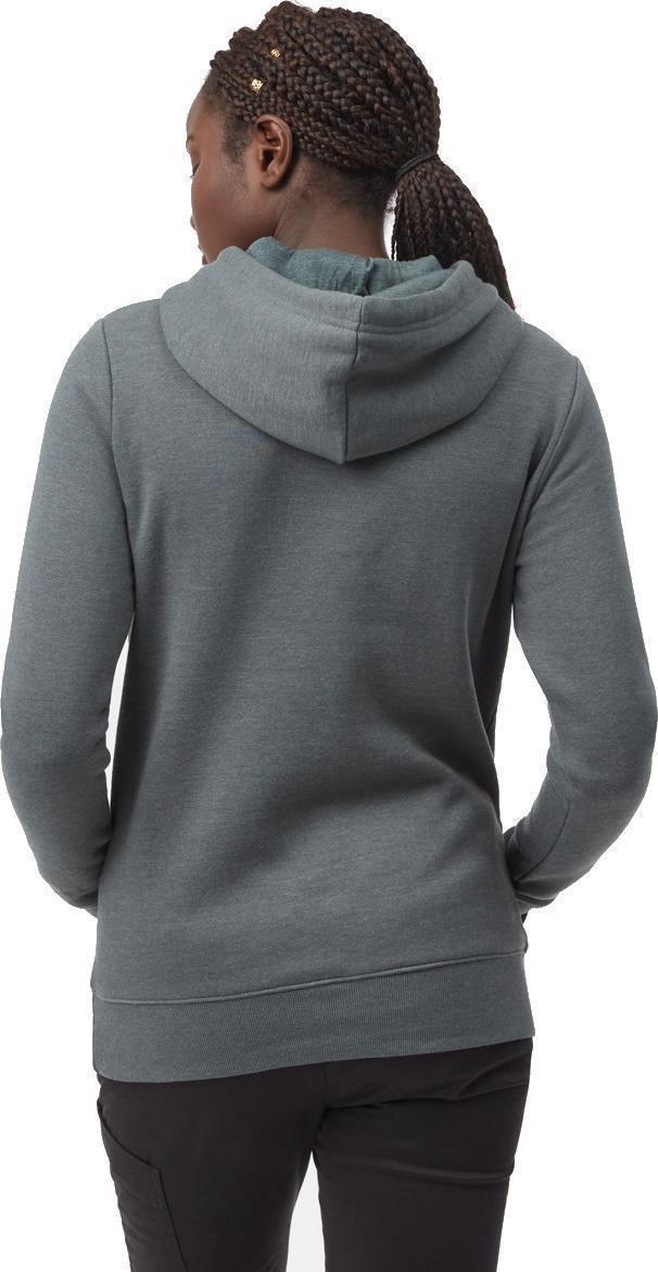 Juniper Hoodie - Womens - urban green heather 1