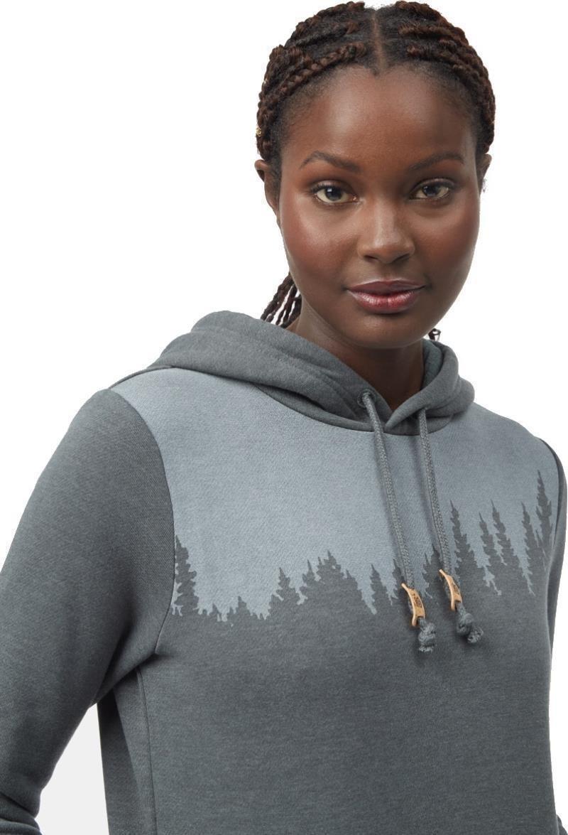 Juniper Hoodie - Womens - urban green heather 1