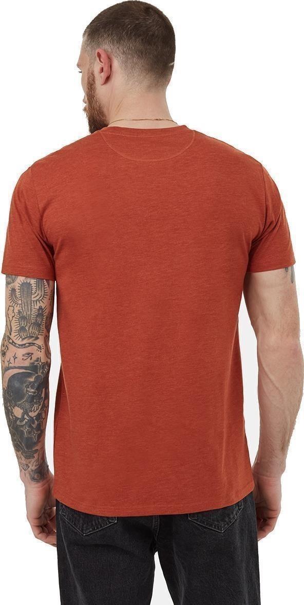 Juniper T-Shirt - Mens - baked clay heather / white 1