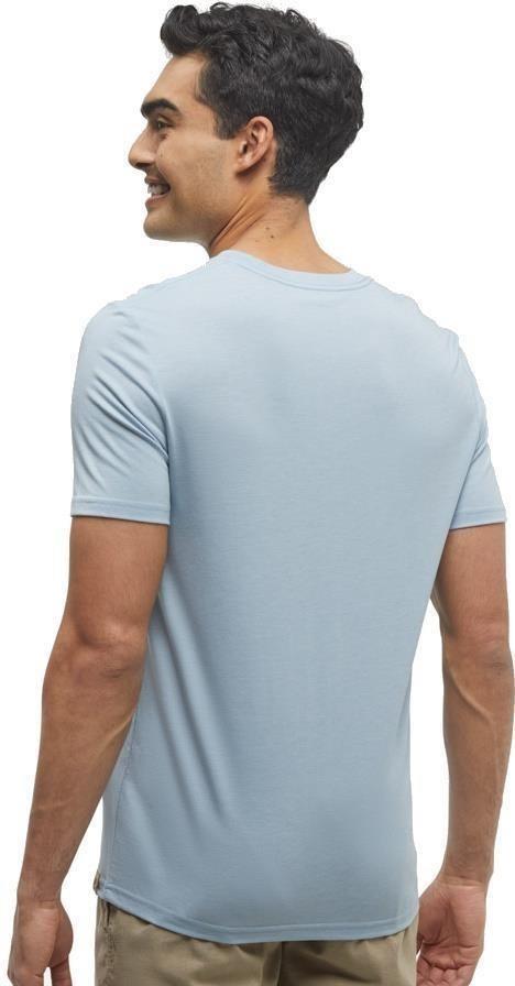 Juniper T-Shirt - Mens - blue haze heather / white 1