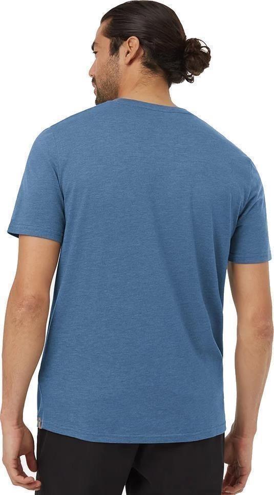 Juniper T-Shirt - Mens - canyon blue heather / white 1