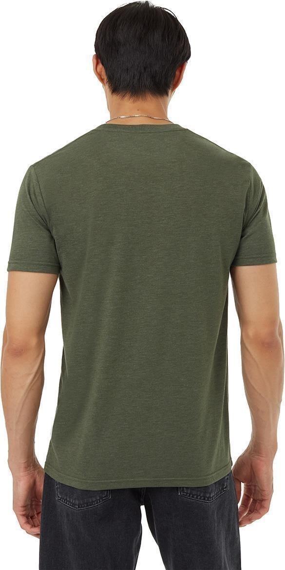 Juniper T-Shirt - Mens - dark kombu green heather / white 1