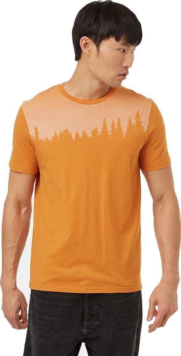 Juniper T-Shirt - Mens - golden oak heather / white 1