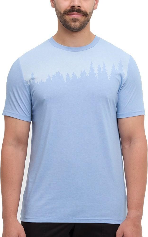 Juniper T-Shirt - Mens - lakeside blue heather / white 1