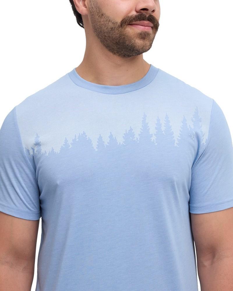 Juniper T-Shirt - Mens - lakeside blue heather / white 1