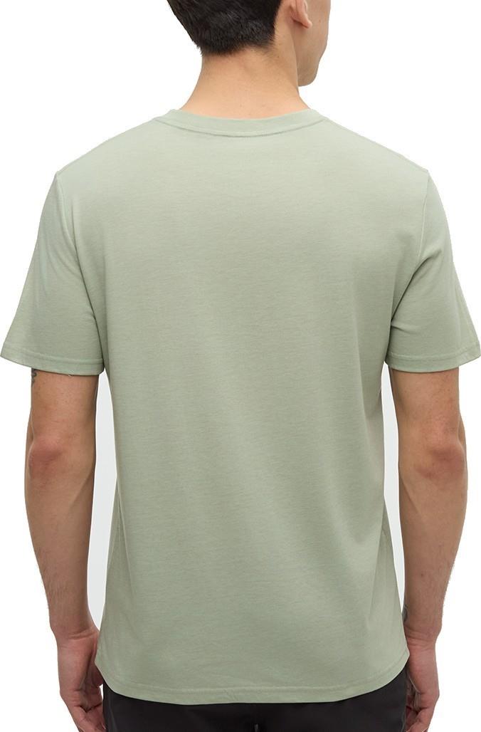 Juniper T-Shirt - Mens - light moss heather / white 1