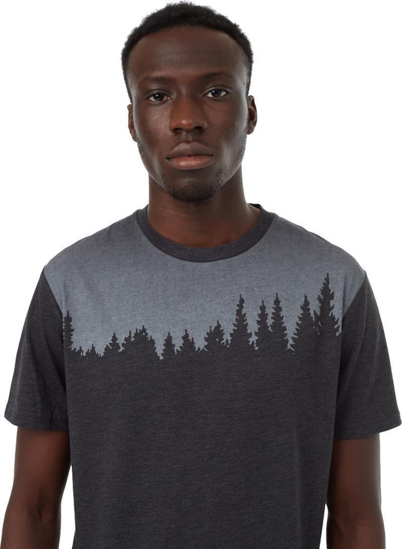 Juniper T-Shirt - Mens - meteorite black heather / white 1