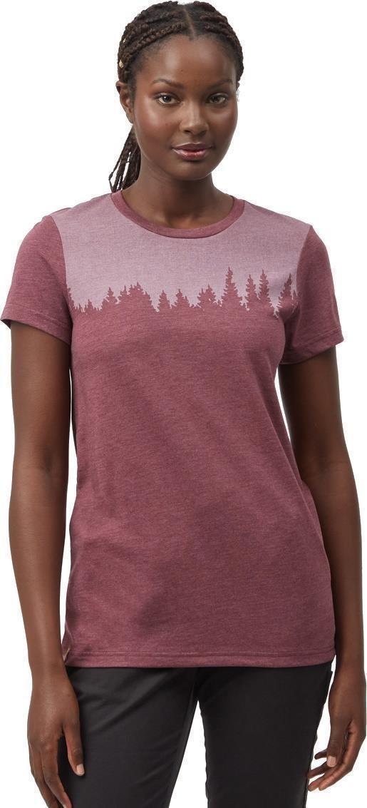 Juniper T-Shirt - Womens - fig heather 1