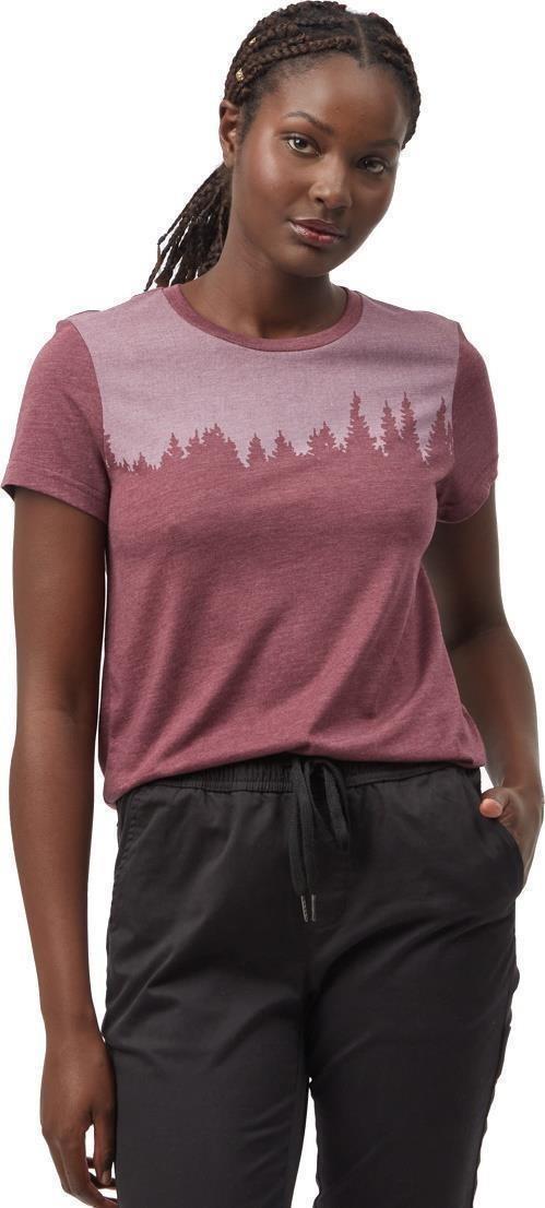 Juniper T-Shirt - Womens - fig heather 1