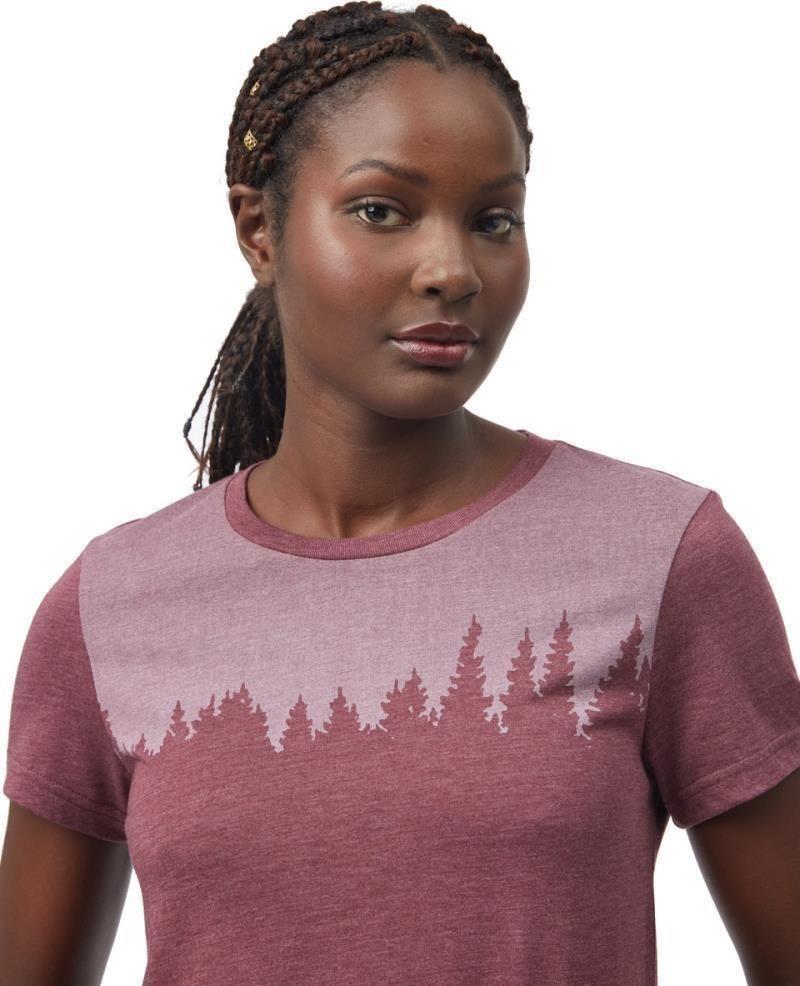 Juniper T-Shirt - Womens - fig heather 1