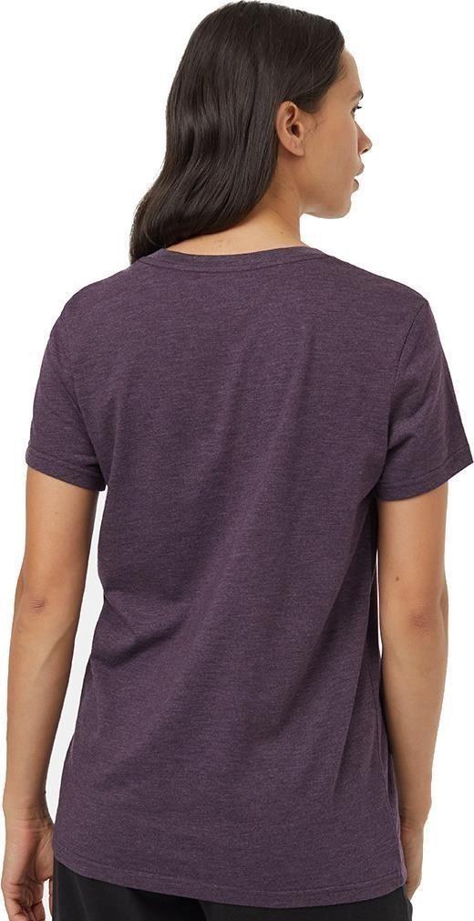 Juniper T-Shirt - Womens - midnight plum heather / white 1