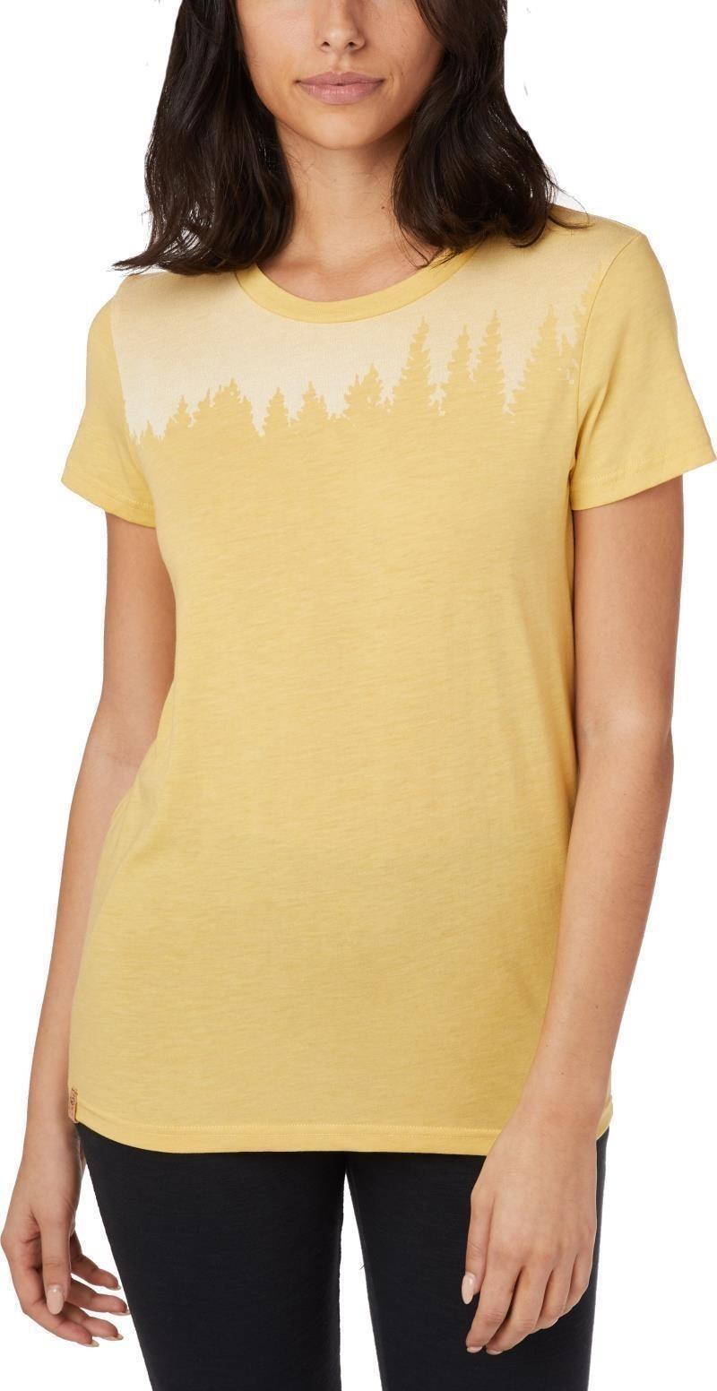 Juniper T-Shirt - Womens - misted yellow heather 1