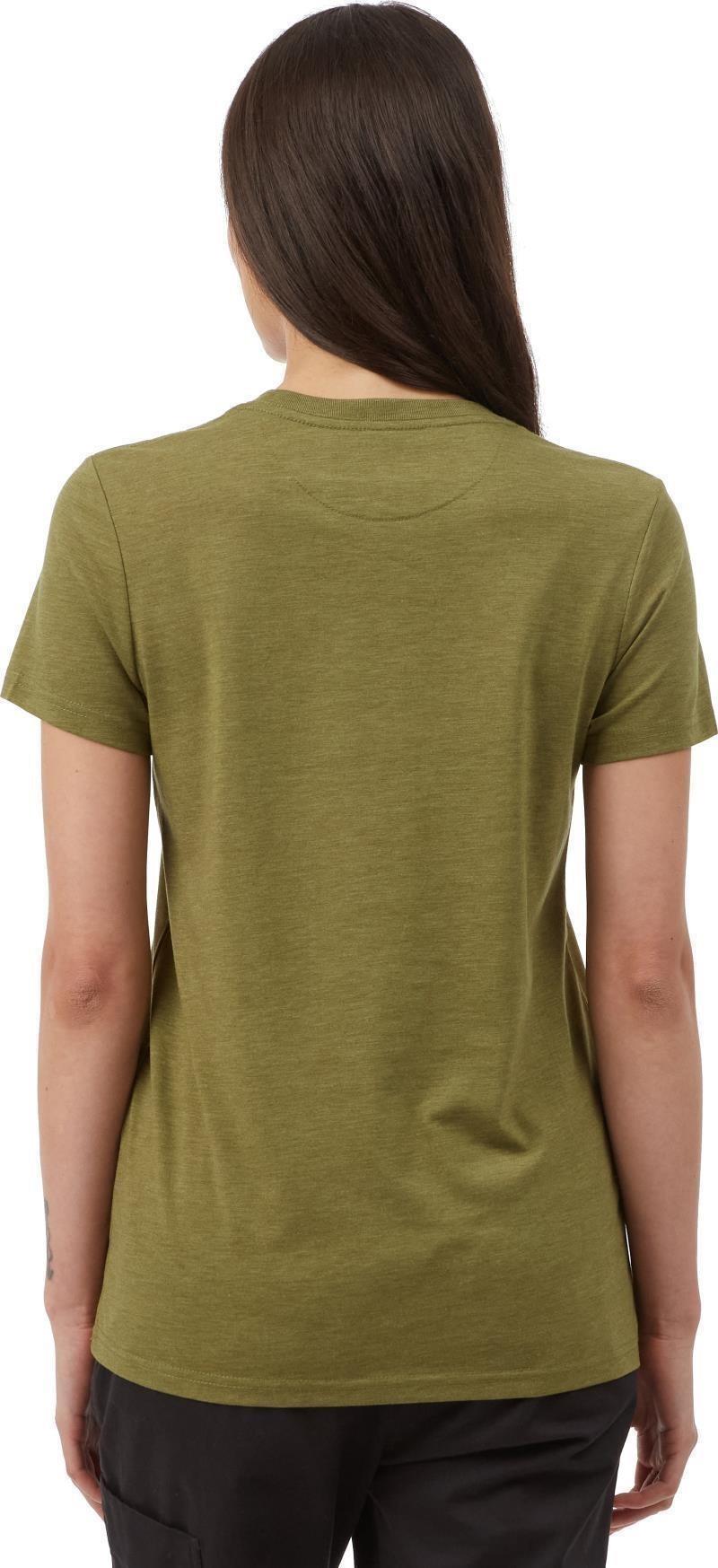Juniper T-Shirt - Womens - olive branch heather 1