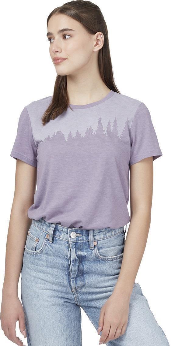 Juniper T-Shirt - Womens - purple ash heather 1