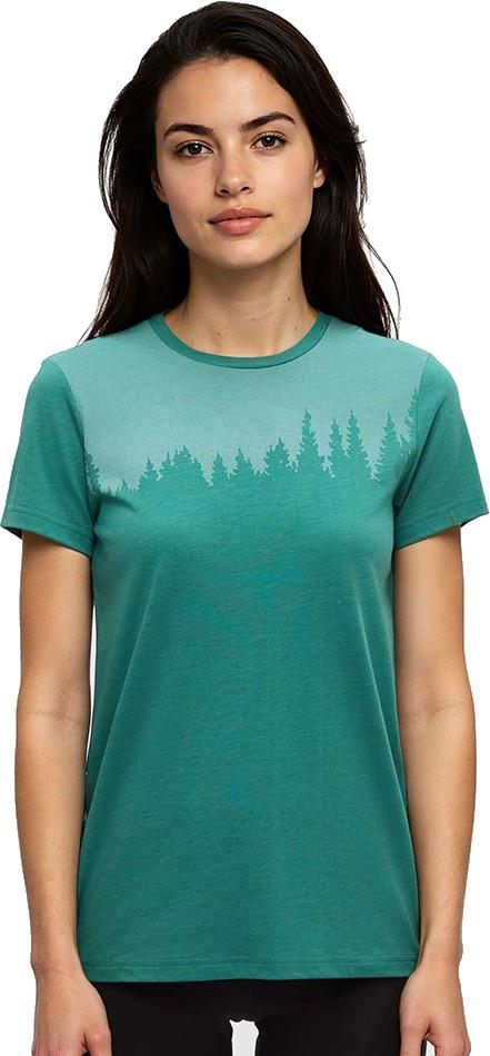 Juniper T-Shirt - Womens - tidal teal heather / white 1