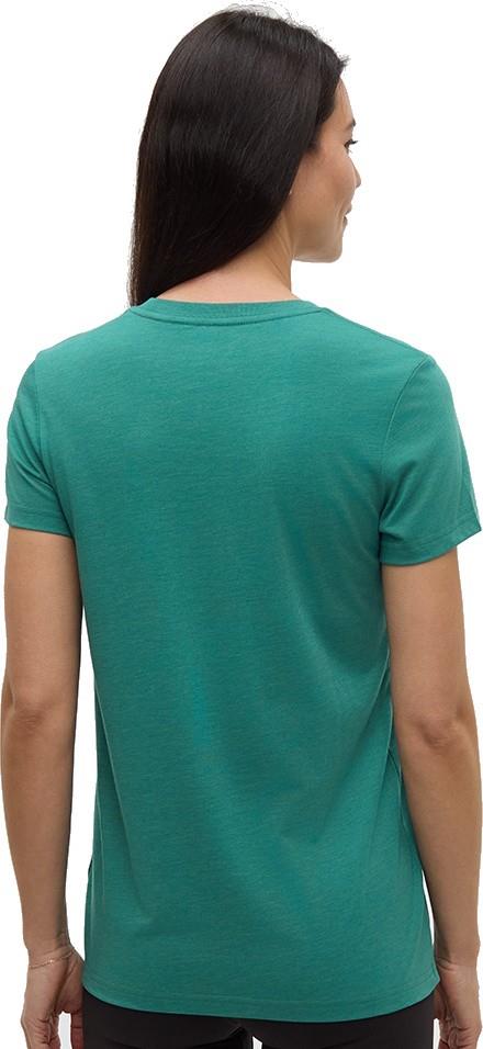 Juniper T-Shirt - Womens - tidal teal heather / white 1