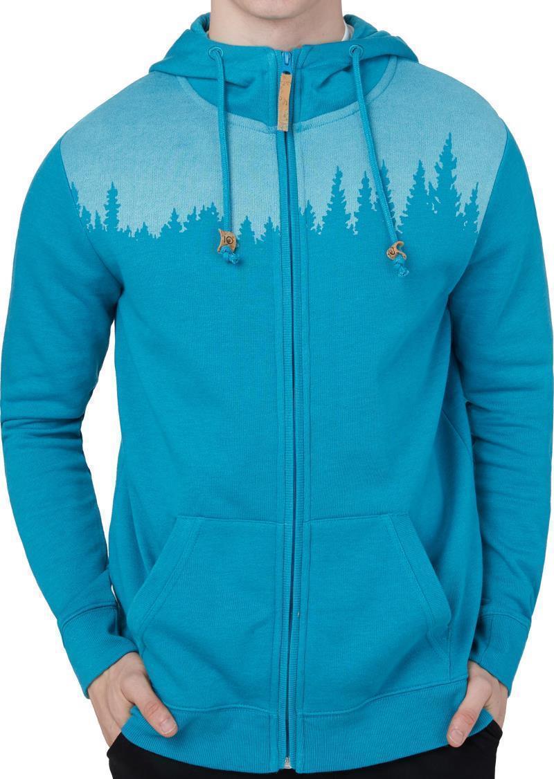Juniper Zip Hoodie - Mens - Blue Lake Blue Heather 1