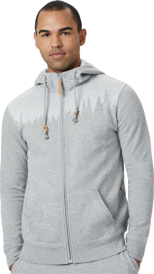 Juniper Zip Hoodie - Mens - Hi Rise Grey Heather 1