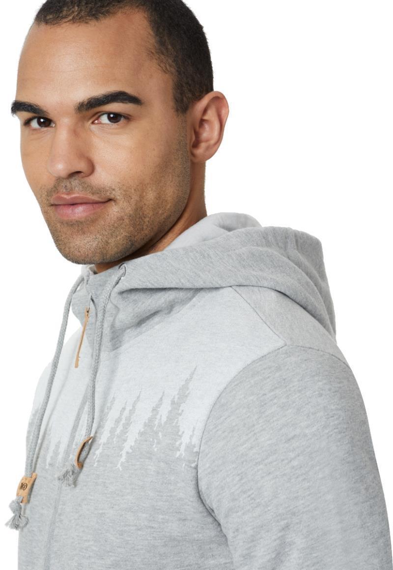 Juniper Zip Hoodie - Mens - Hi Rise Grey Heather 2