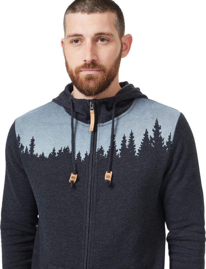 Juniper Zip Hoodie - Mens - Meteorite Black Heather 3