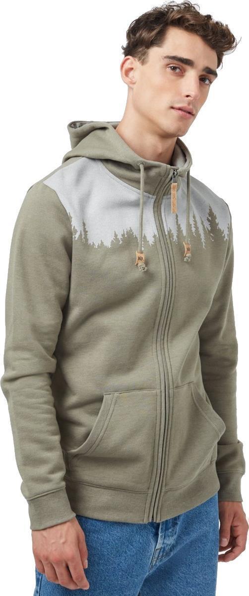 Juniper Zip Hoodie - Mens - Vetiver Green Heather 1