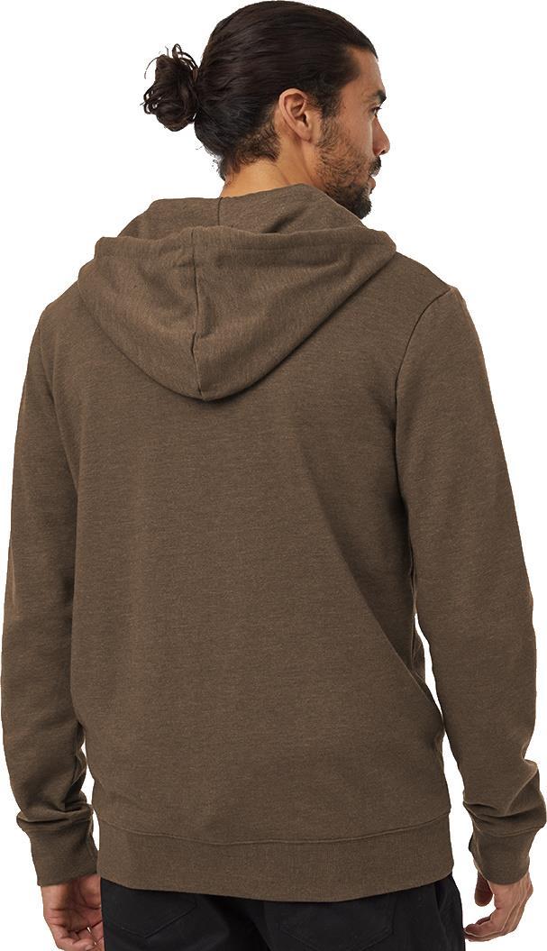 Juniper Zip Hoodie - Mens - tundra heather / white 1