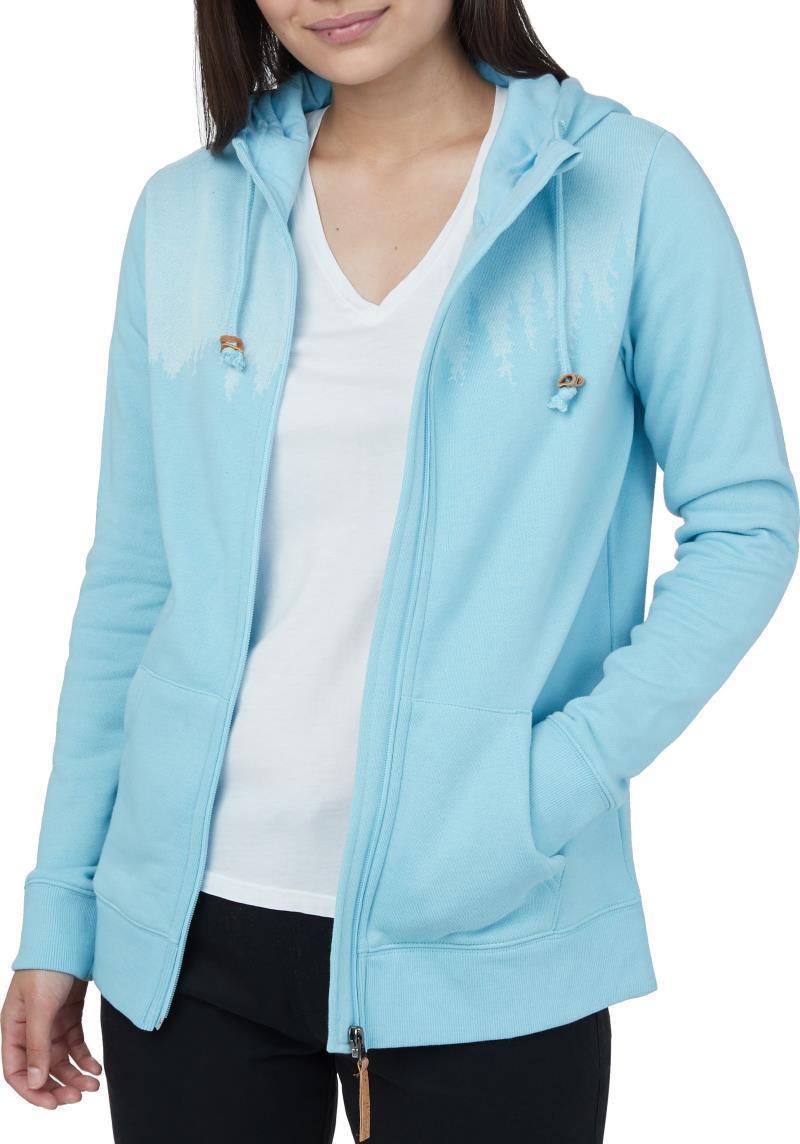 Juniper Zip Hoodie - Womens - glacier blue heather 1
