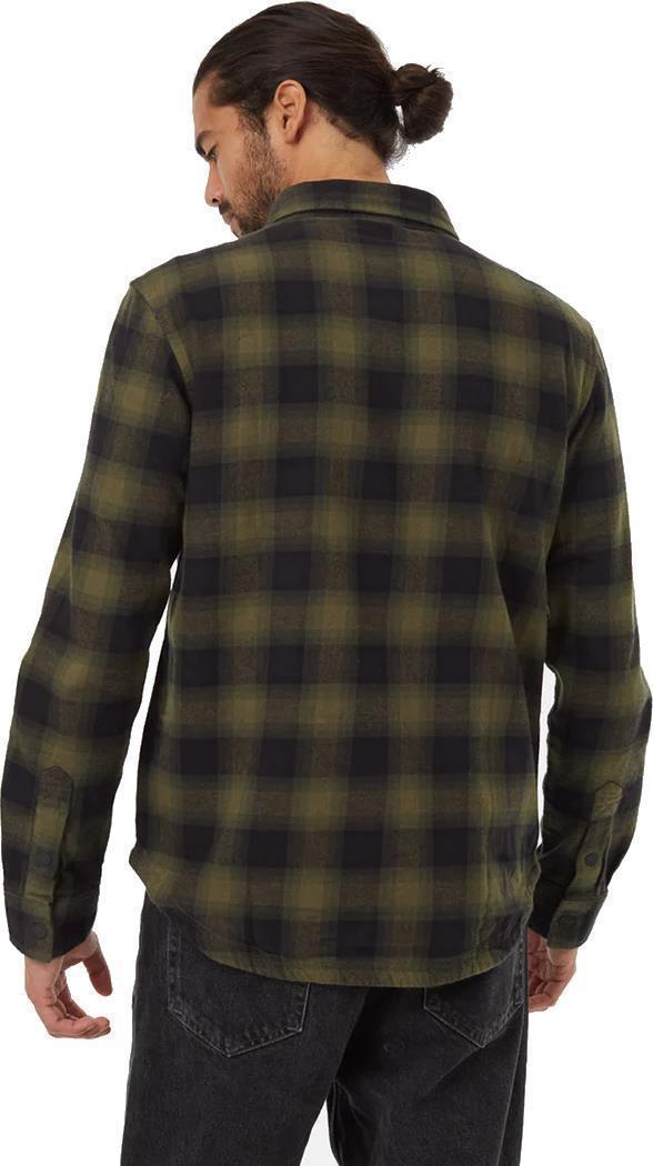 Kapok Colville Shirt - Mens - Meteorite Black / Olive Night Green 2