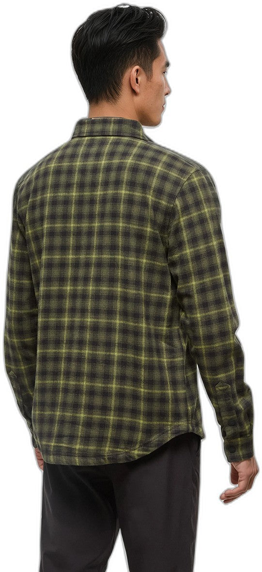 Kapok Flannel Colville - Mens - deep olive / creekside plaid 1
