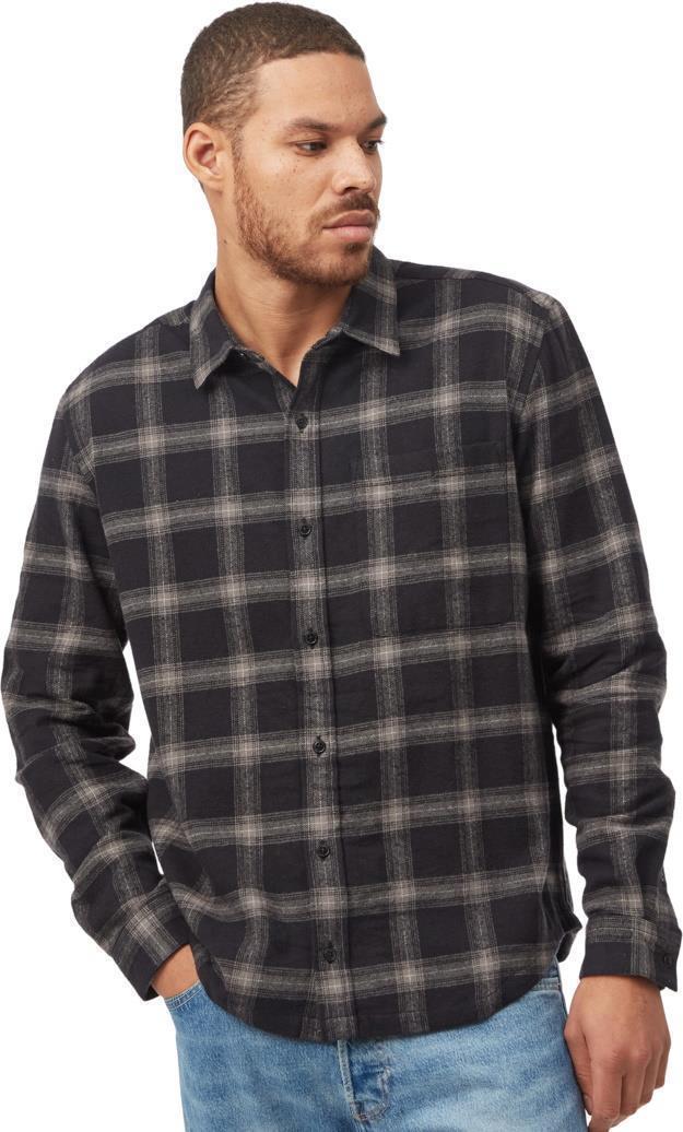 Kapok Flannel Shirt - Mens - Meteorite Black / Granite Grey / Zinc 1