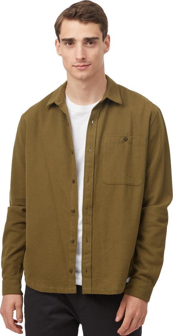 Kapok Flannel Shirt - Mens - Uniform Green 1