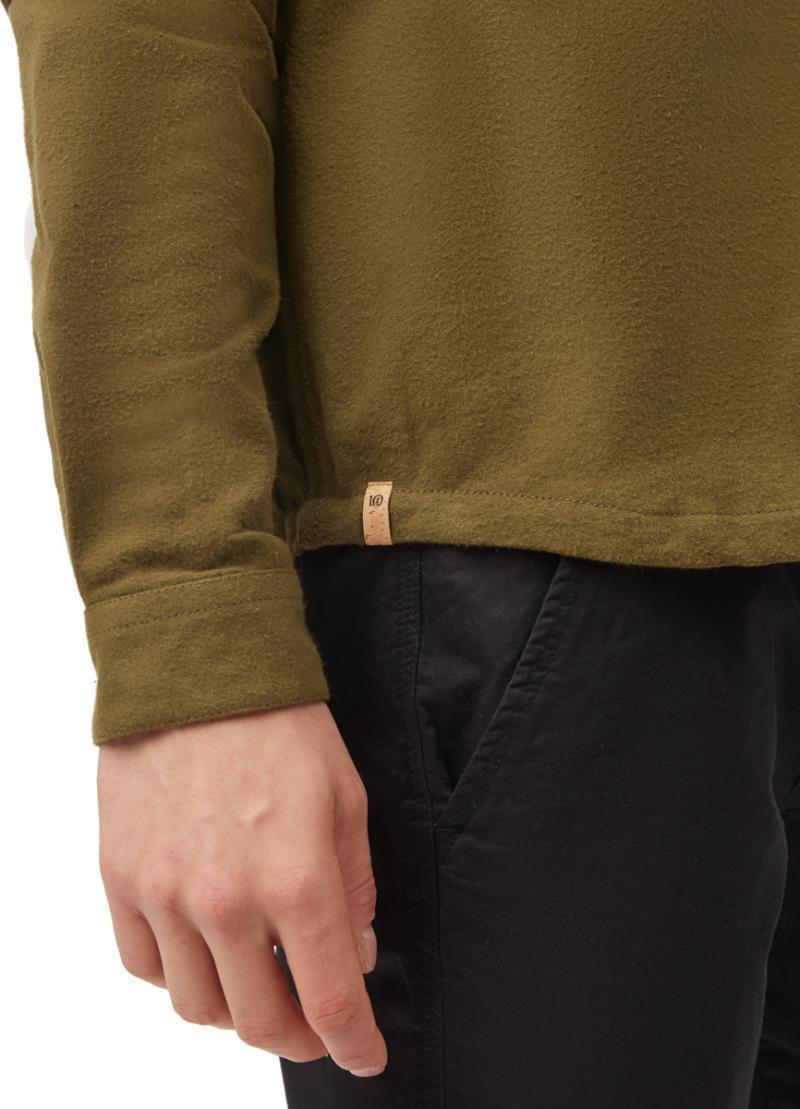 Kapok Flannel Shirt - Mens - Uniform Green 2