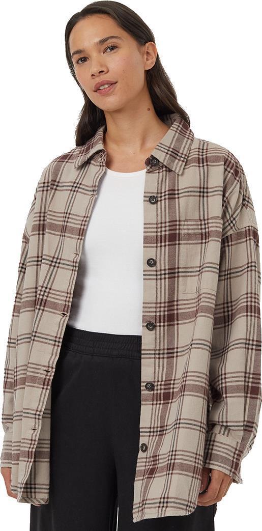 Kapok Flannel Shirt - Womens - Driftscape / Window Plaid 1