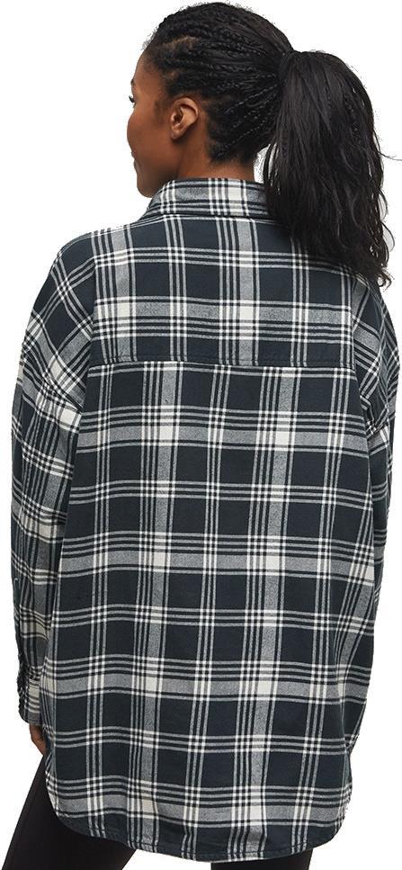 Kapok Flannel Shirt - Womens - Forest River Green / Window Plaid 2