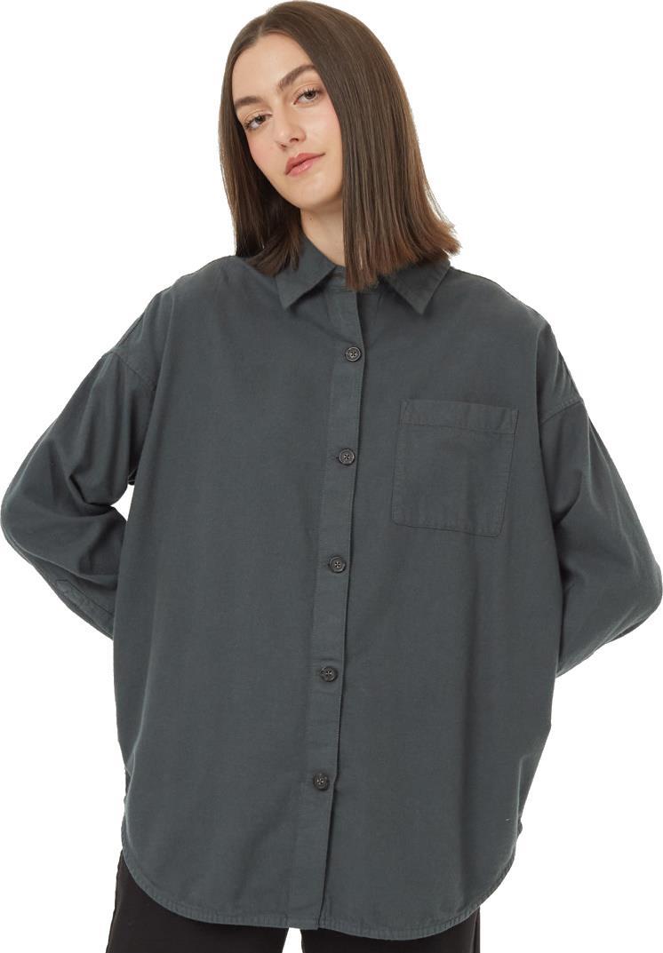 Kapok Flannel Shirt - Womens - Urban Green 1