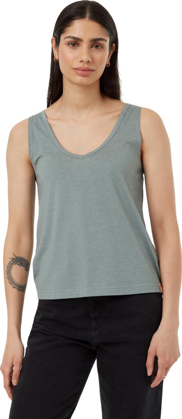 Kinney Tank - Womens - eucalyptus heather 1