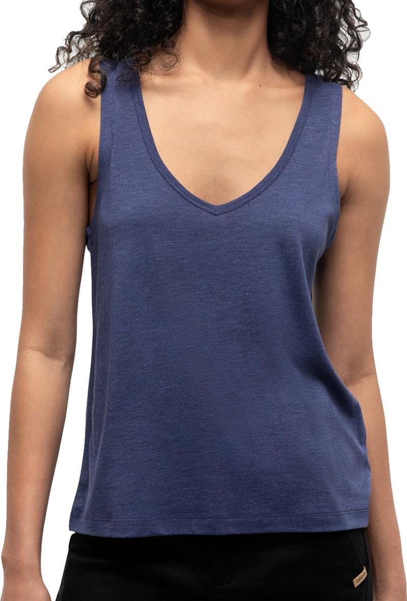 Kinney Tank - Womens - indigo tide heather 1