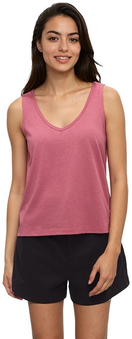 Kinney Tank - Womens - rosewood heather 1
