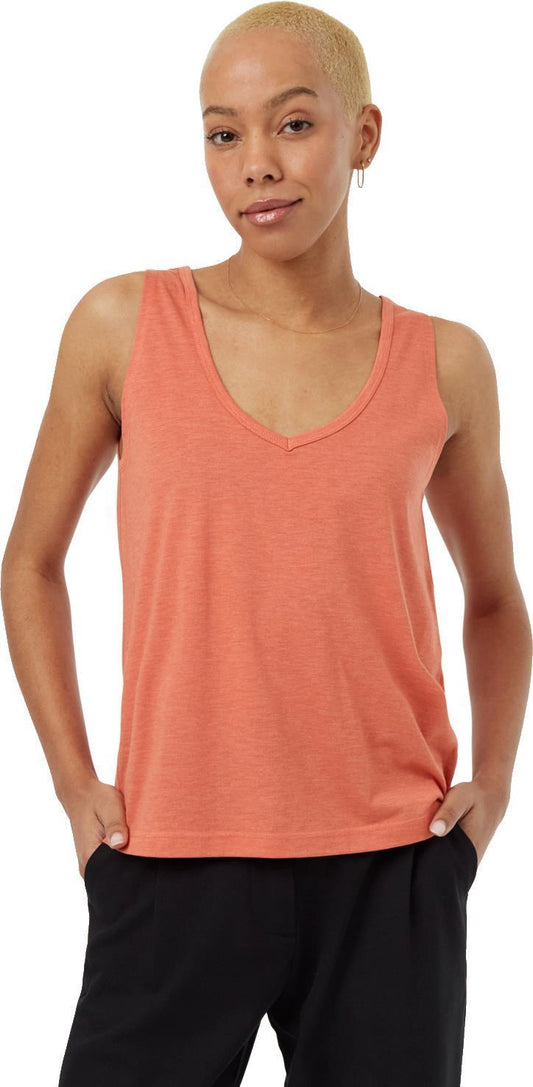 Kinney Tank - Womens - terracotta heather 1