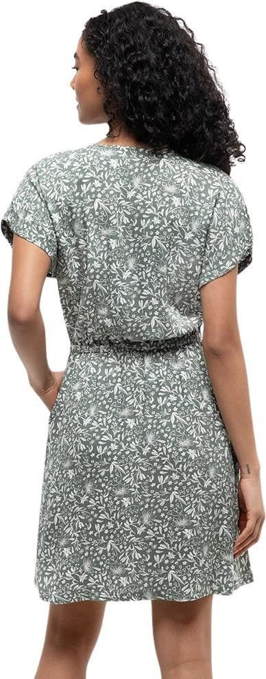 Kits Dress - agave green / field flower 1