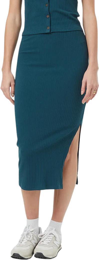 Knit Rib Skirt - Reflecting Pond 2