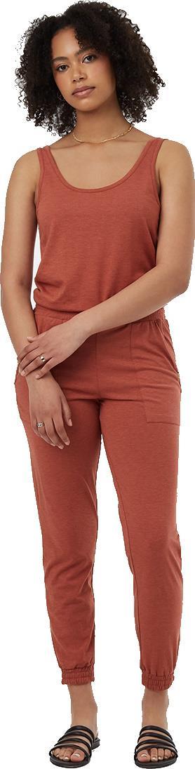 Knit Tank Jumpsuit - Baked Clay 1
