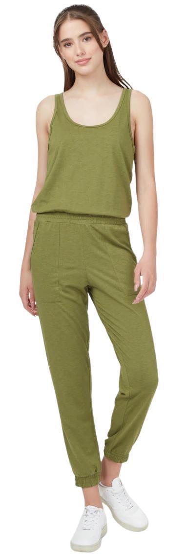 Knit Tank Jumpsuit - Olive Branch 1
