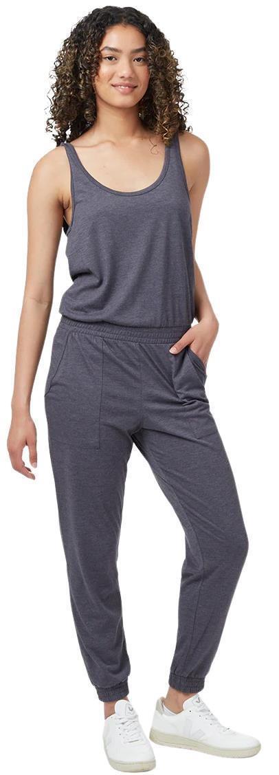 Knit Tank Jumpsuit - Periscope Grey 1